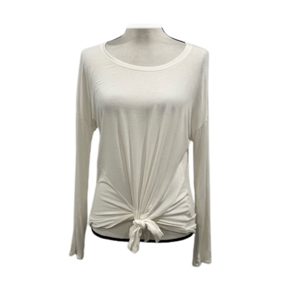 Tribal Jeans Tie-Front Long Sleeve Shirt